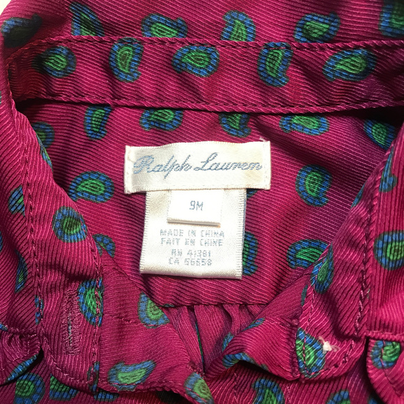 Ralph Laurel Dressy Blouse Top - Picture 3 of 6